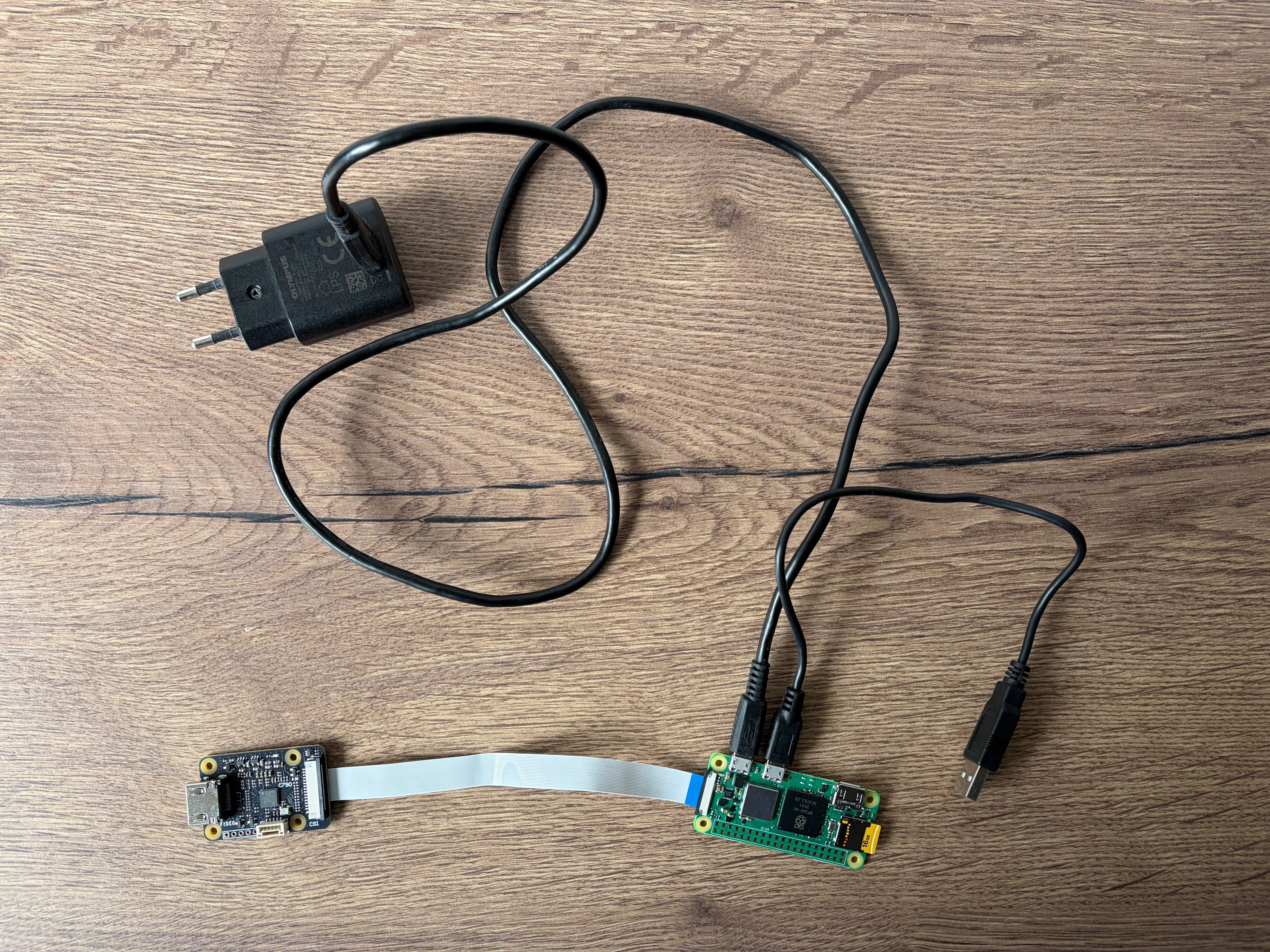 Photo of the final assembly
